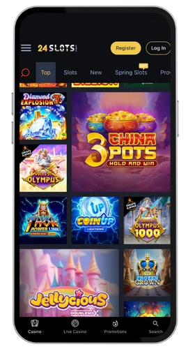 24Slots casino anmelden